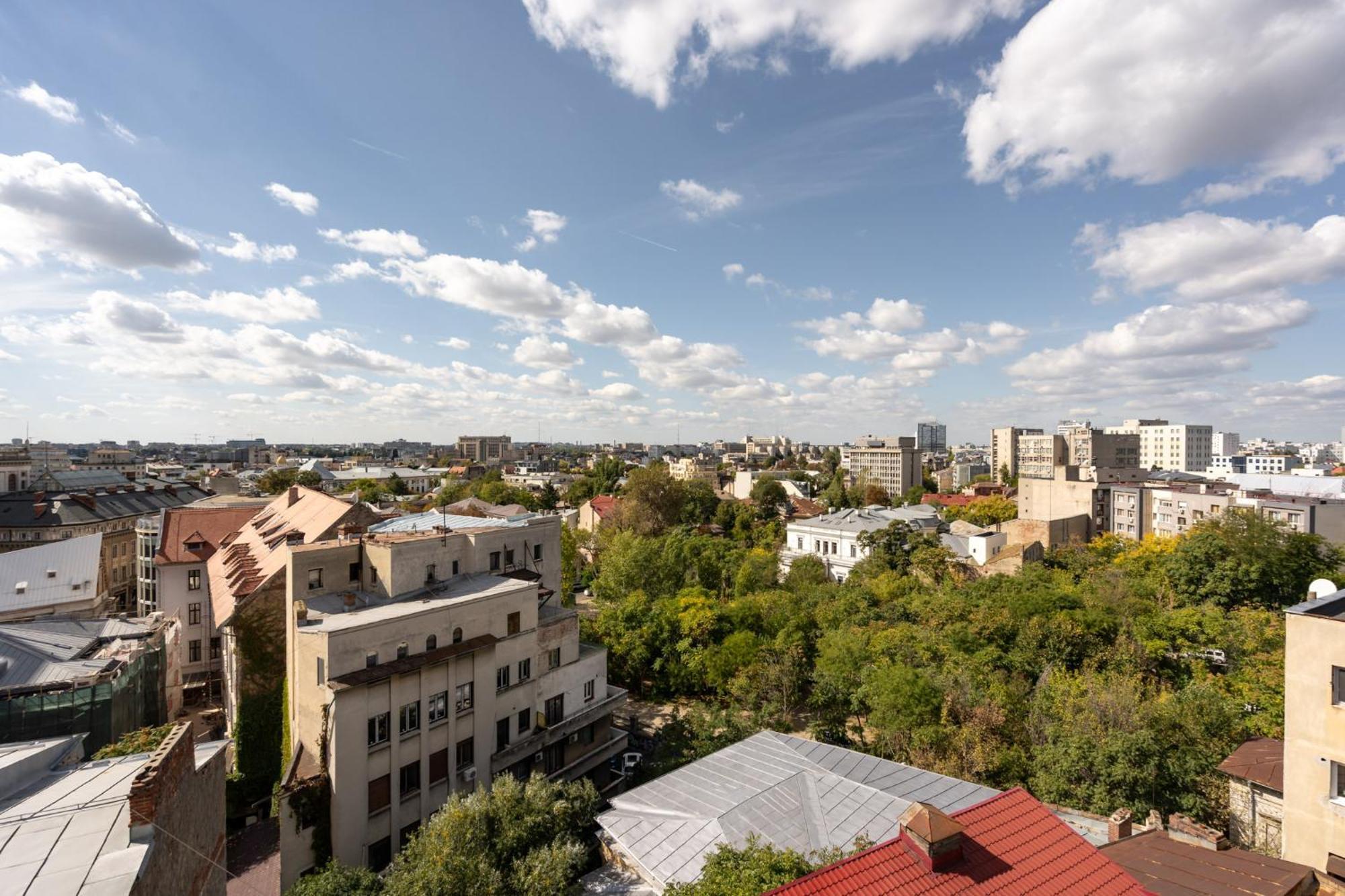 Sunset - Luxury Studio On Calea Victoriei Bucureşti Eksteriør bilde