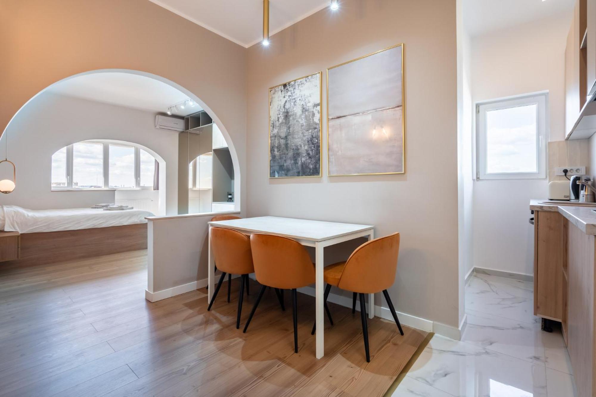 Sunset - Luxury Studio On Calea Victoriei Bucureşti Eksteriør bilde