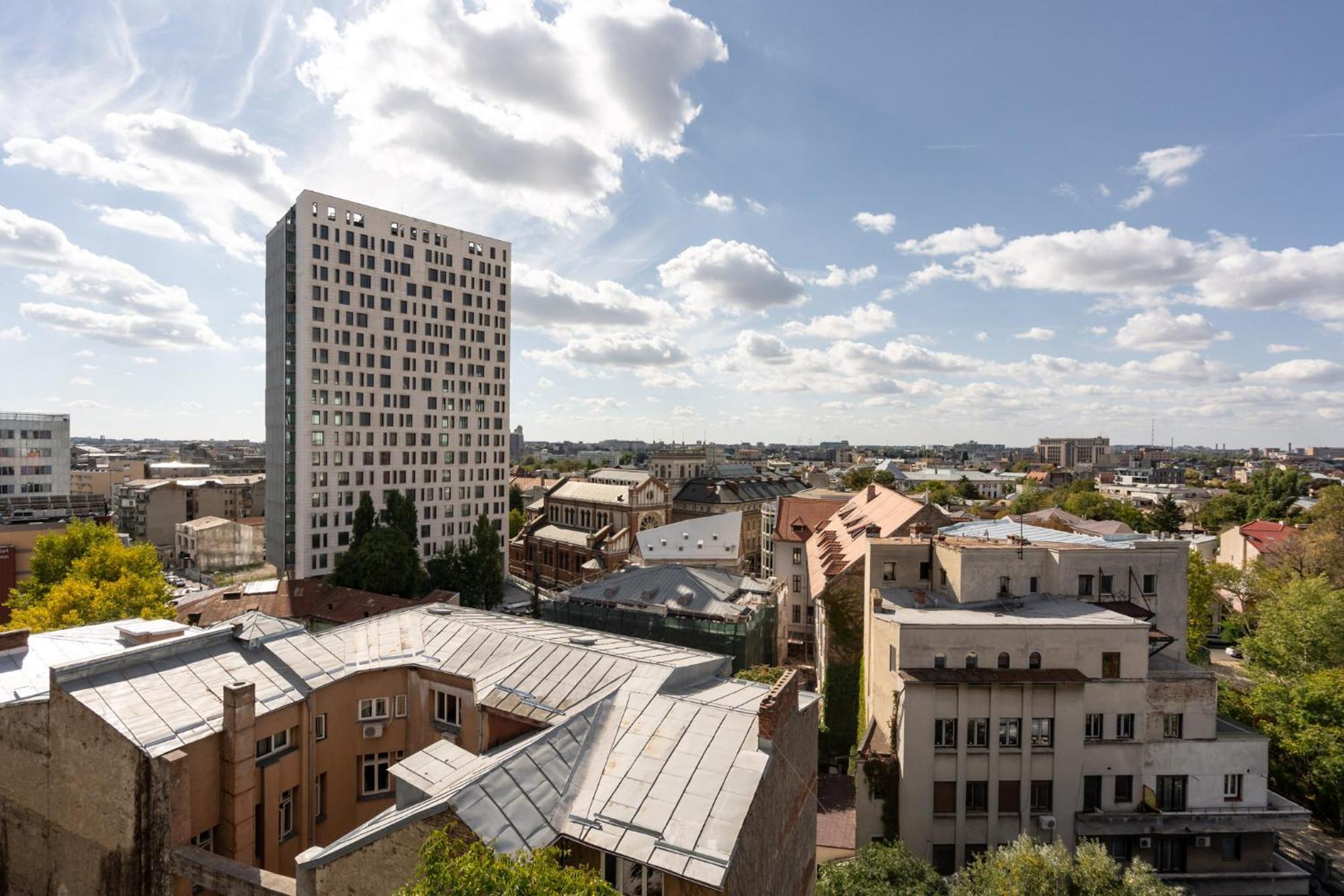 Sunset - Luxury Studio On Calea Victoriei Bucureşti Eksteriør bilde