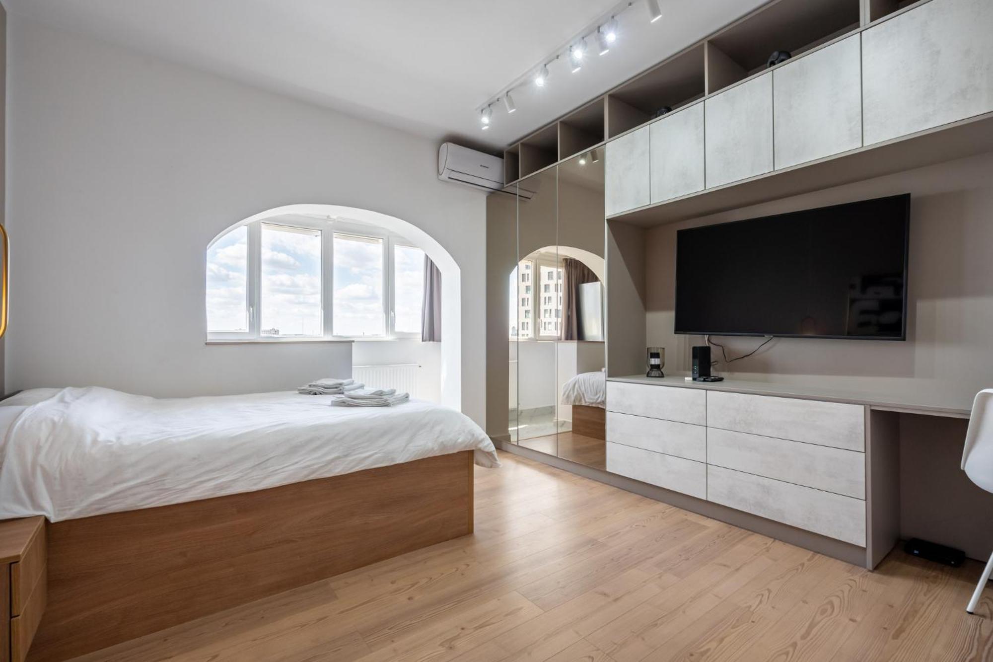 Sunset - Luxury Studio On Calea Victoriei Bucureşti Eksteriør bilde